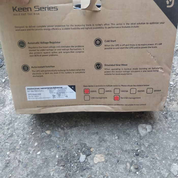 UPS  600  watt nou