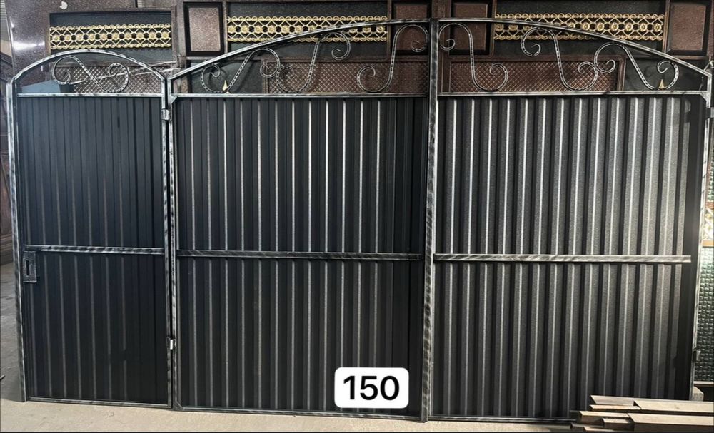 Ворота металлические