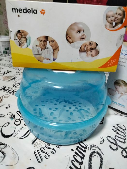 Ручной молокоотсос +стерилизатор