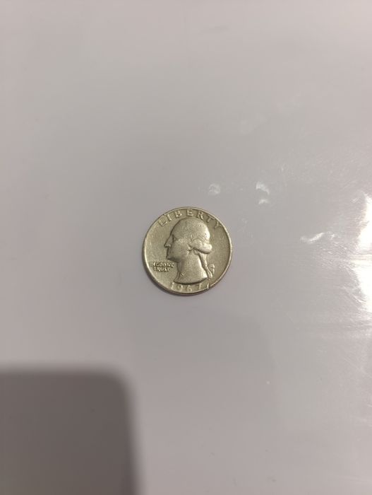 монета Либерти 1967
