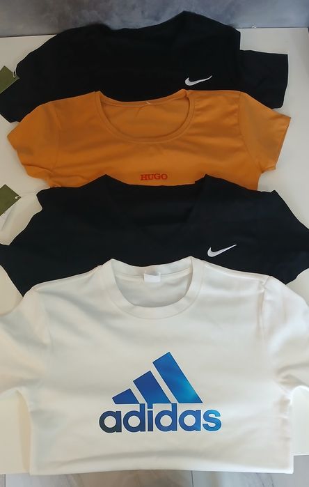 Set 4 tricouri dama S,M Adidas,Nike,