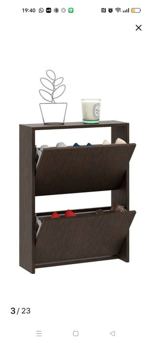 Обувница узкая для прихожей