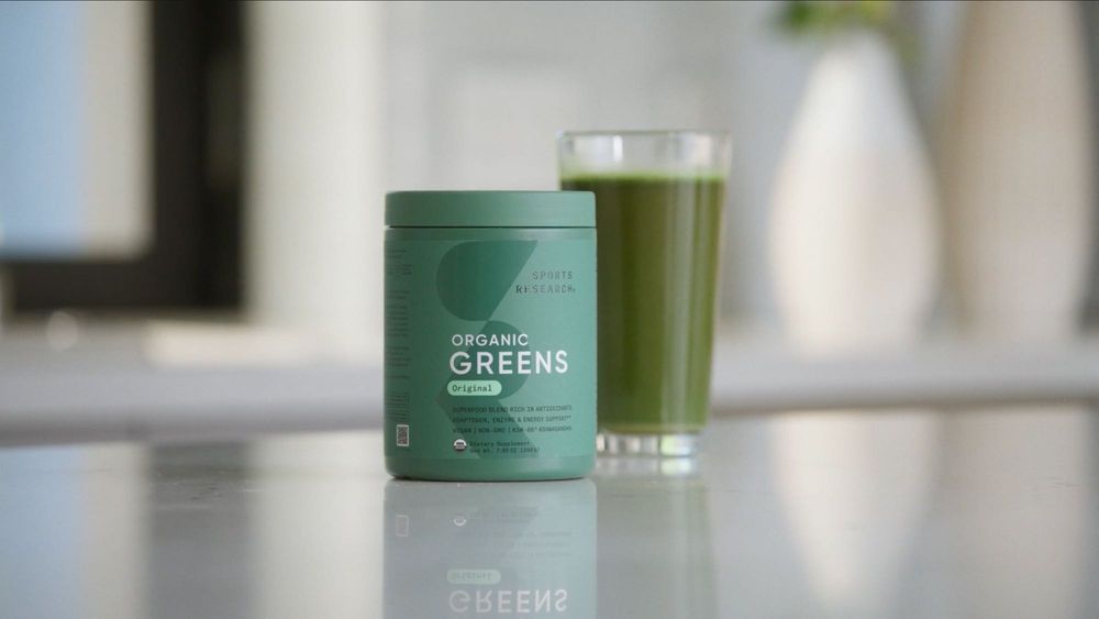 Добавка Organic greens от Sports research