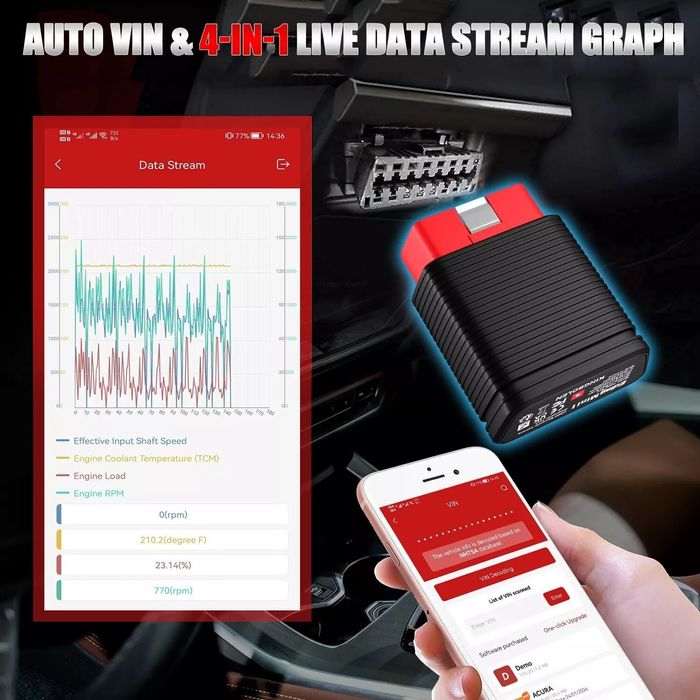 ThinkCar 2! OBD2 ,Bluetooth. диагностика!