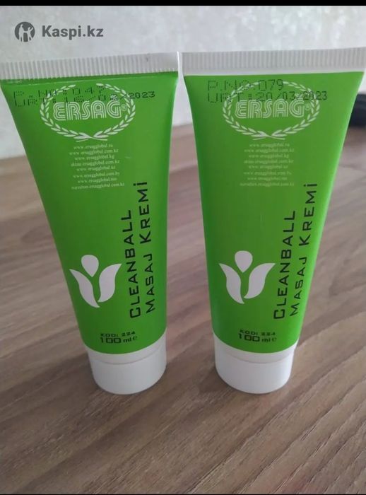 Оригинал. Массажный крем Ерсаг  100ml, 200ml.