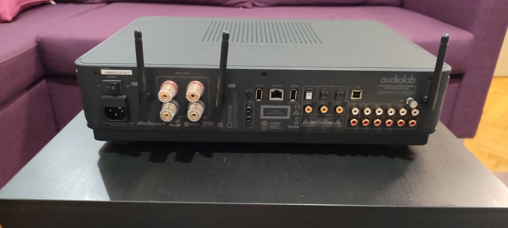 Audiolab Omnia AMP, CD, Streamer, DAC, Bluetooth, USB