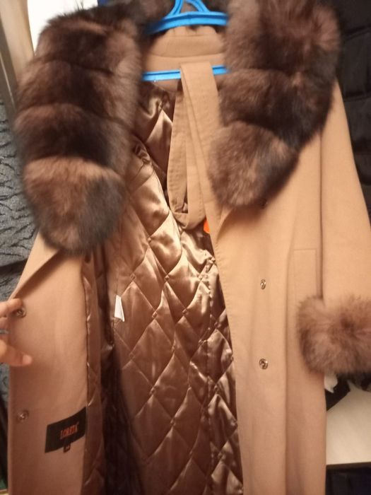 Пальто. Норквый пальто. Шуба