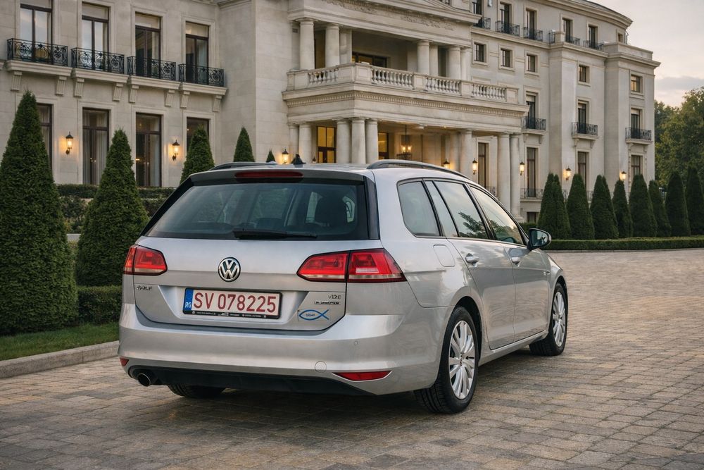 VW Golf 7 Variant 1.6 TDI 2015 Navigație / Scaune încălzite/ 173.000km