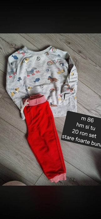 Lot baiat, marime 86