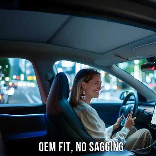 Сенник За Панорамен Покрив За Tesla Model Y Juniper – UV Защита