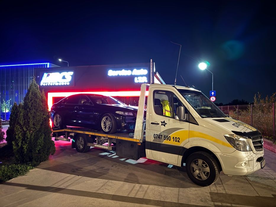 Tractări auto non stop București și împrejurimi