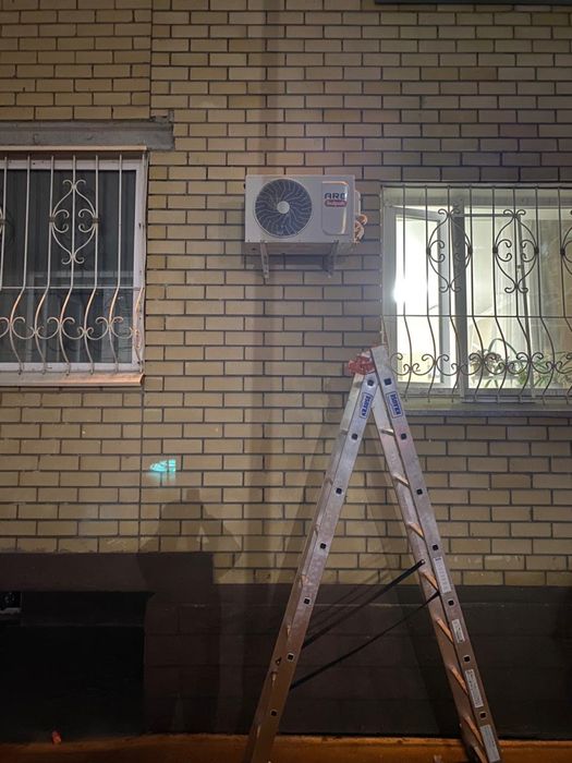 Установка кондиционера