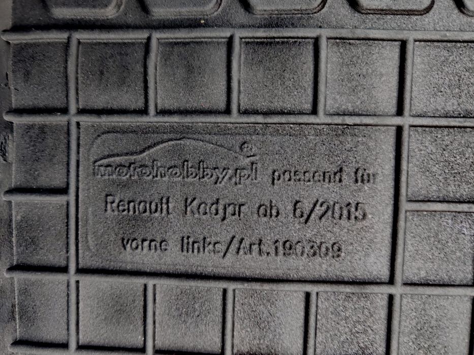 Covorașe cauciuc Renault Kadjar 2015-2022