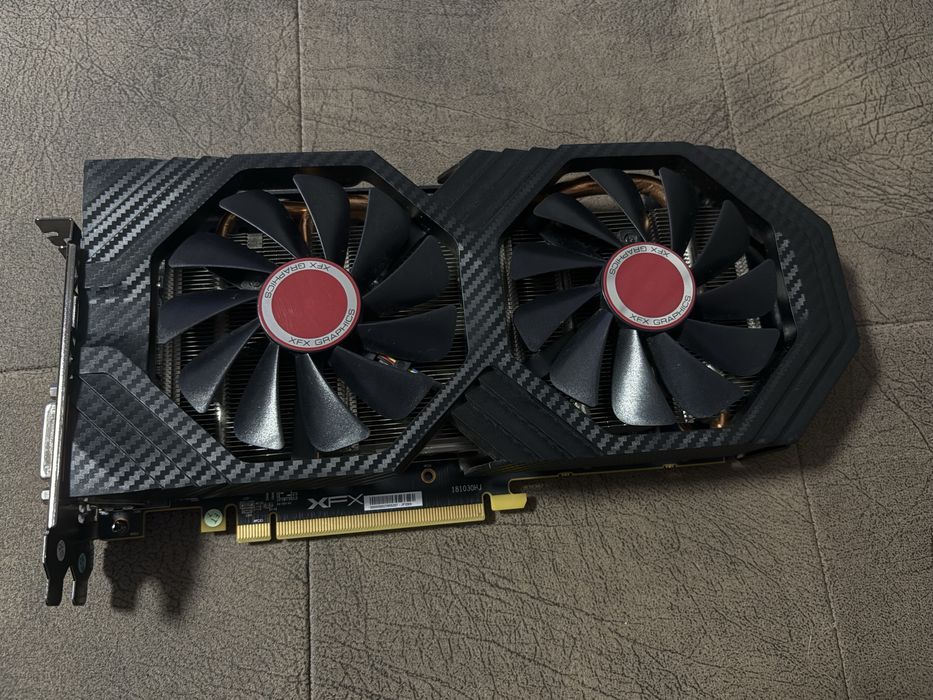 Видео карта: AMD Radeon rx 580 ddr5 8gb