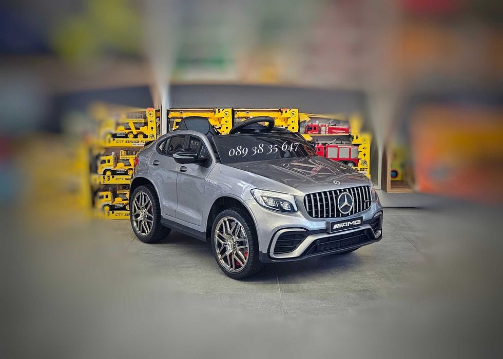 ТОП ЦЕНА!НОВО!Акумулаторна кола Mercedes GLC с 12Vбатерия,EVA гуми,USB