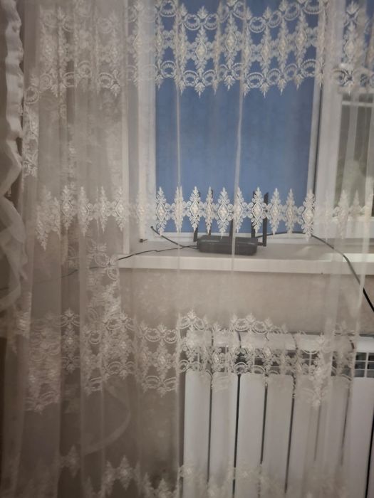 Шторы тюль в хорошем состоянии