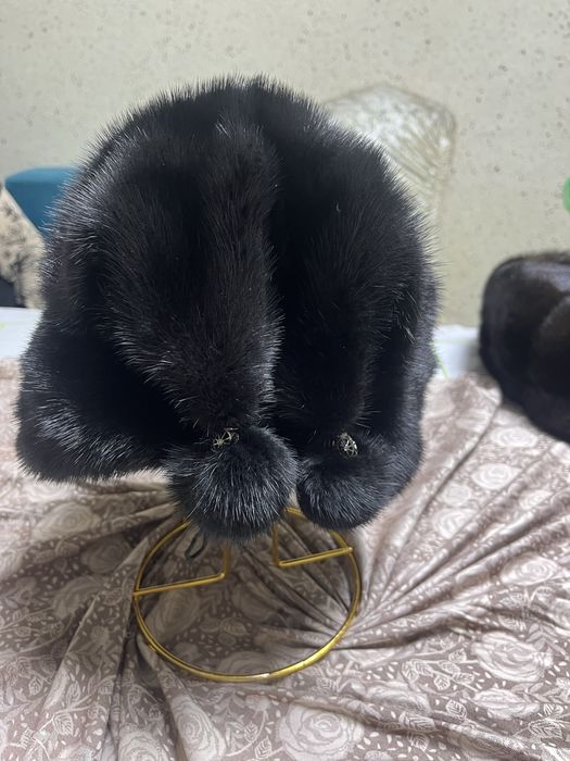 Шапка ушанка норка