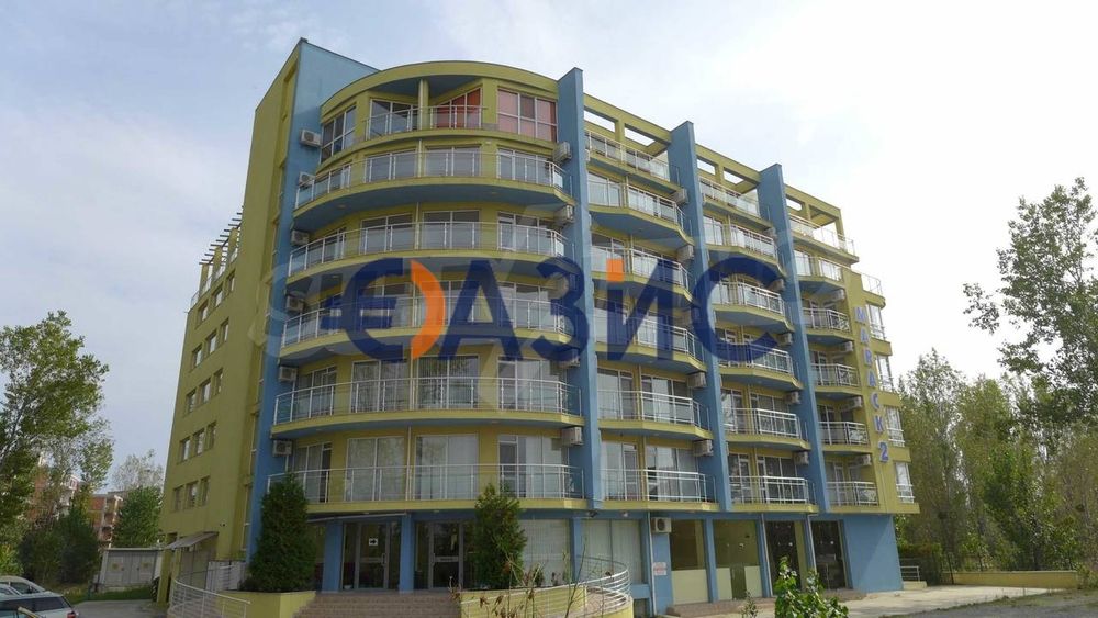 Студио, полусутерен, Марак-2, Слънчев бряг, България-27 кв. м.,