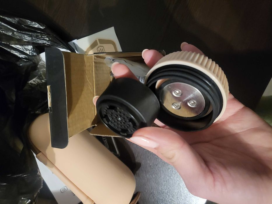 Преносима машина за кафе,защитен калъф и адаптер за капсули NS, WACACO