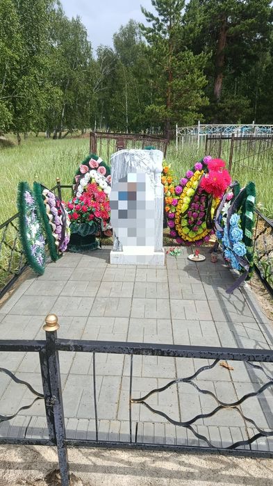 Благоустройство территории захоронения