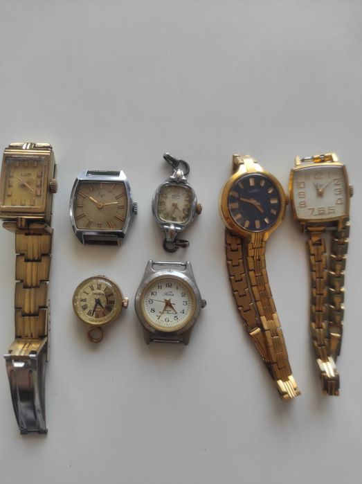 Стари дамски часовници - Луч, Рина