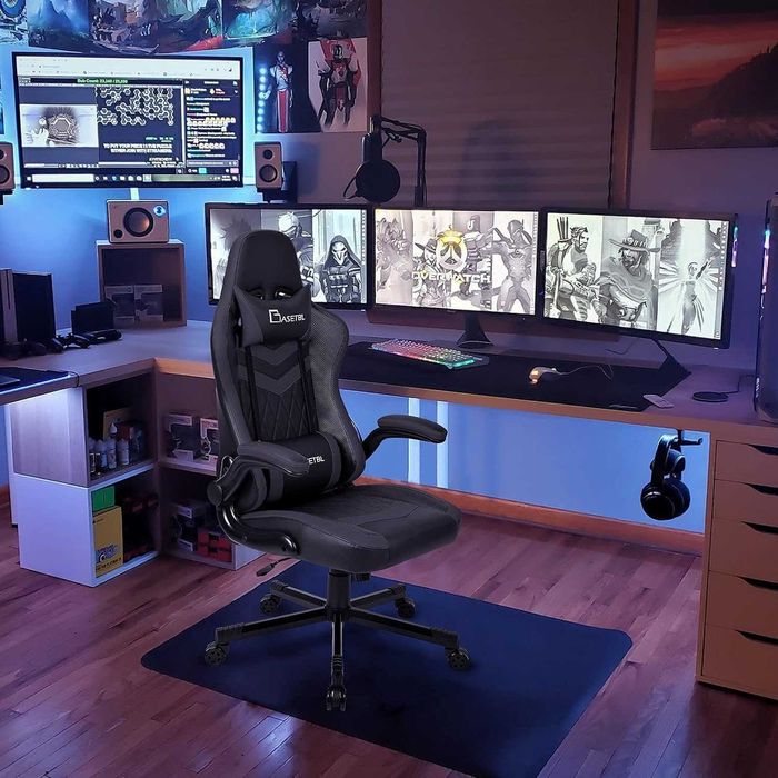 Scaun ergonomic pentru birou, cotiere reglabile, inaltime ajustabila, ideal gamming- RESIGILAT