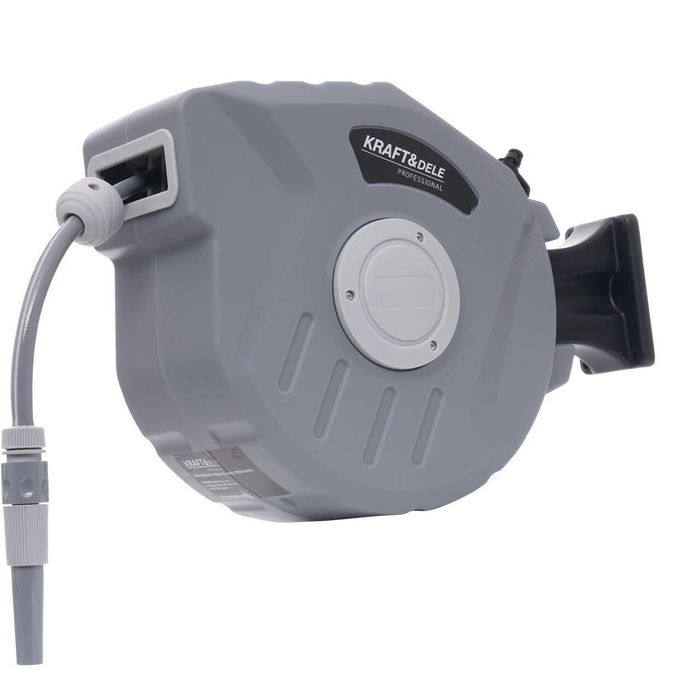 Tambur automat, furtun pentru gradina 20 metri, diametru conector