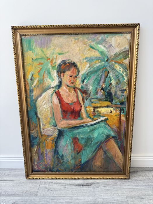 Tablou Portret de femeie Ion Musceleanu