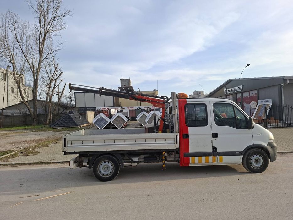 Opel Movano с кран