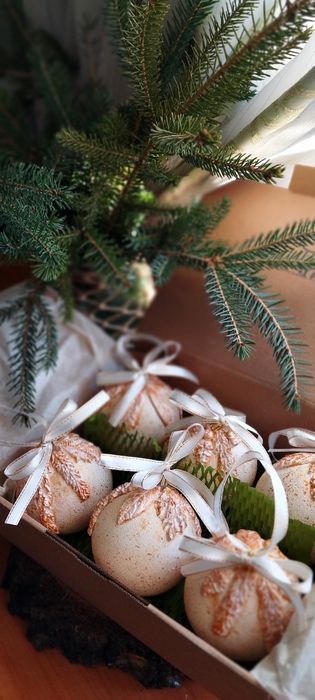 Ёлочные игрушки ручной работы