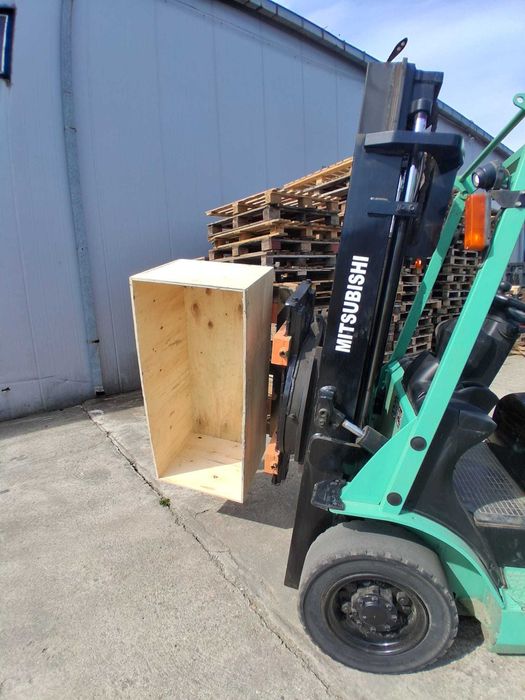 motostivuitor cu rotator stivuitor cu rasturnator