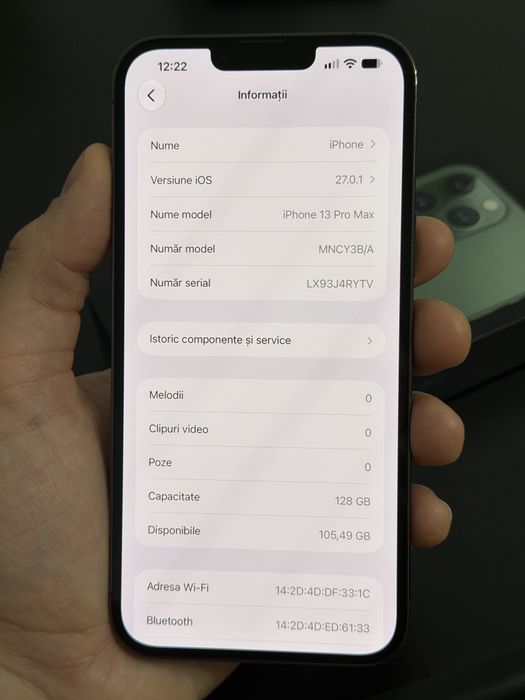 Vand Iphone 13 pro max