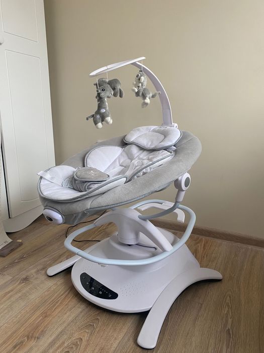 Електрическа бебешка люлка La Scala розова