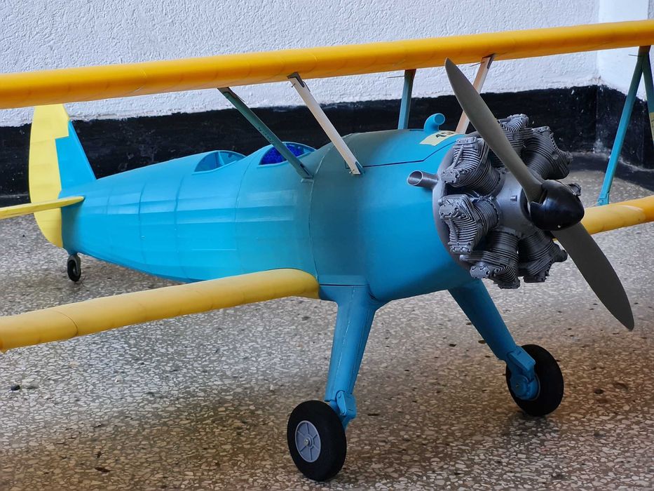 Avion macheta Stearman PT-17 Kaydet /3D print pentru RC