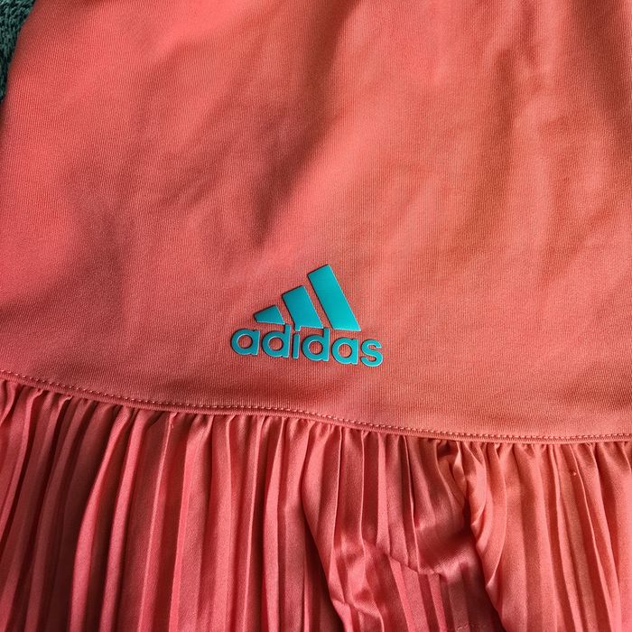 Fustita mini Adidas - L - Femei - roșie- ușor purtata