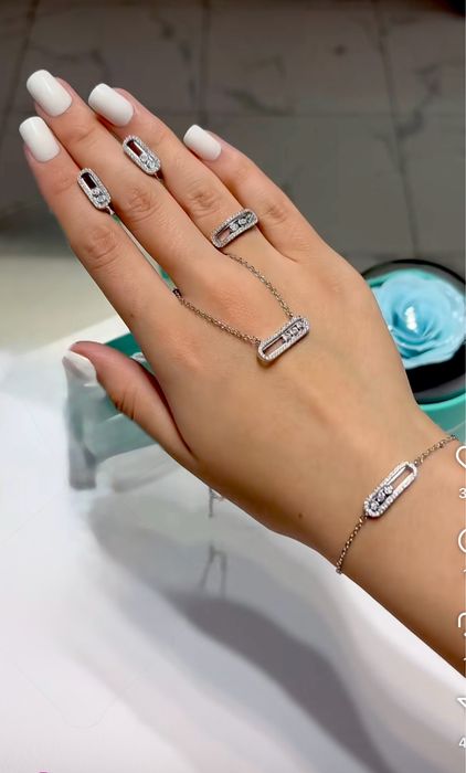 Комплект серебрянный мессика