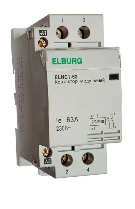 ELBURG Контактор модульный ELNC1  63A