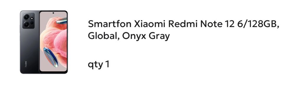 Xiaomi Redmi 12 6/128 GB Global