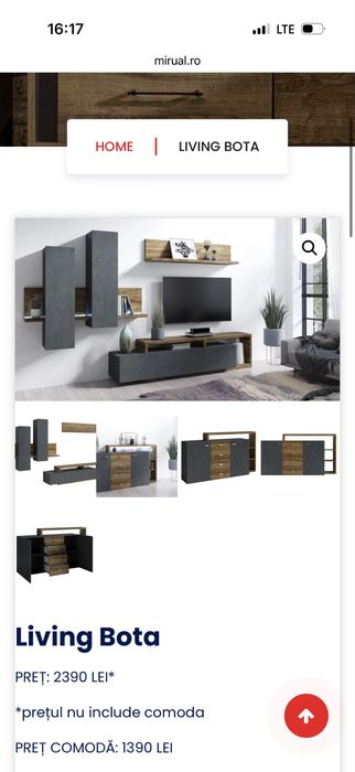 Mobila living noua