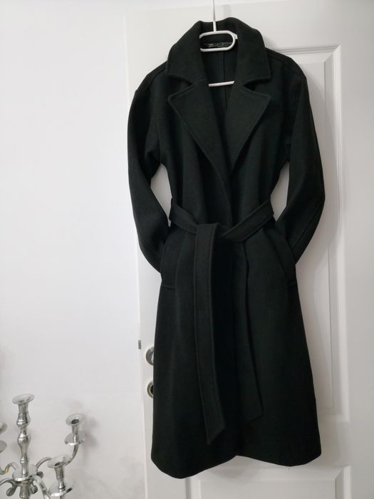 Palton negru damă M