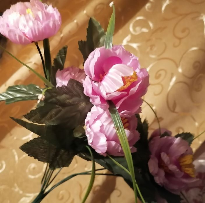 Вазочка 20*8, кукла для декора, мини-букет