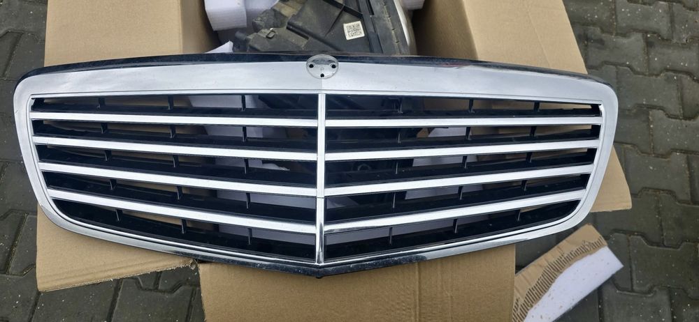 Броня Предна Задна Решетка W221 Facelift S класа