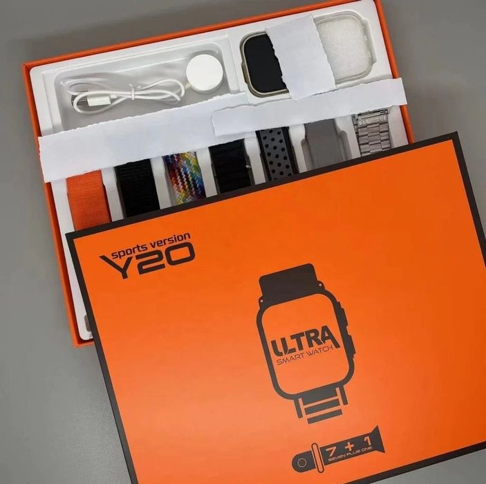 Набор смарт часы 8 ultra с ремешками