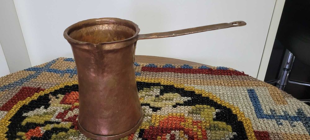 Ibric pentru cafea din cupru