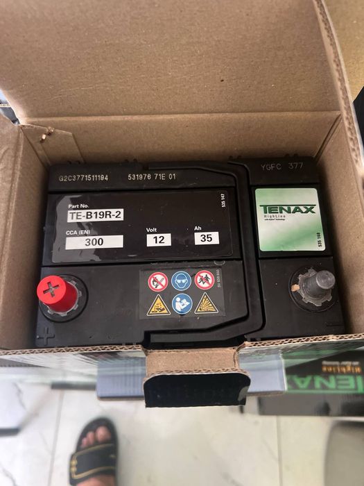 Akumlyator Акумлятор Tenax 35Ah damas matiz labo optom dastavka bepul