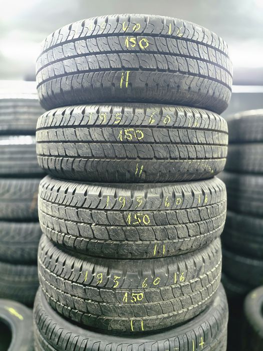 4x 195/60/16C VARA GOODYEAR Stare excelentă