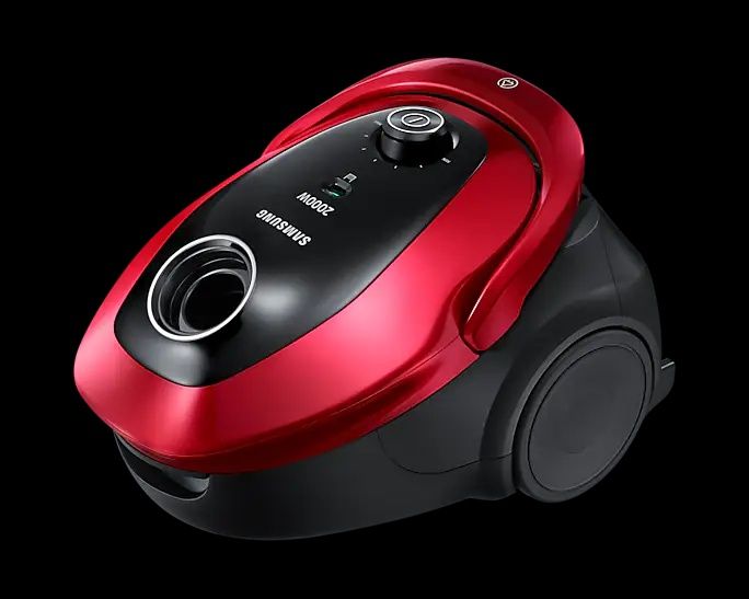 Пылесос с мешком, с повышенной мощностью всасывания, VC2500M, Красный,