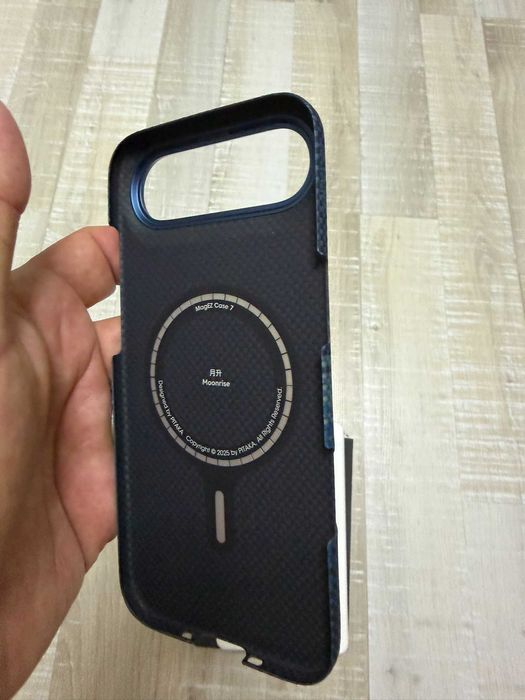Калъф Pitaka iPhone 17 air Син Aramid