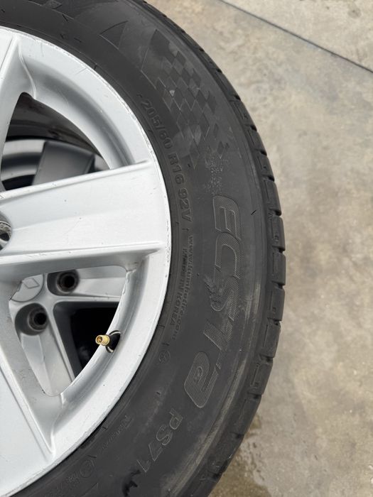 Jante roti aliaj OE Mitsubishi Lancer 2010 5x114,3  Kumho 205/60r16