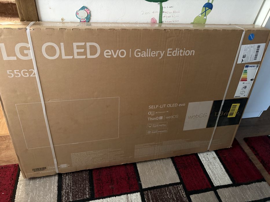 Vând televizor nou LG OLED 139cm sigilat, smart, 4K, ultra HD